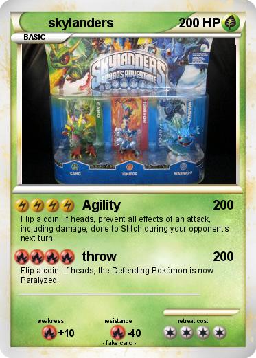 Pokemon skylanders