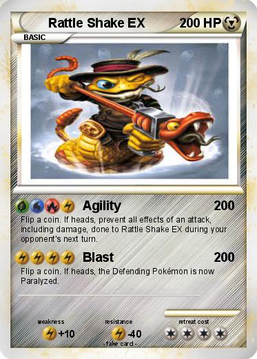 Pokemon Rattle Shake EX