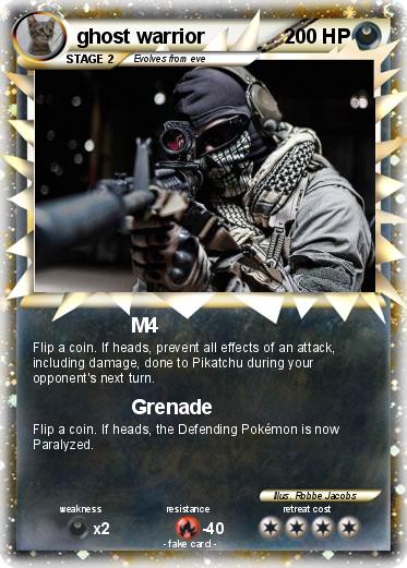 Pokemon ghost warrior