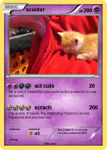 Pokemon scooter