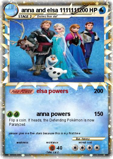 Pokemon anna and elsa 1111111