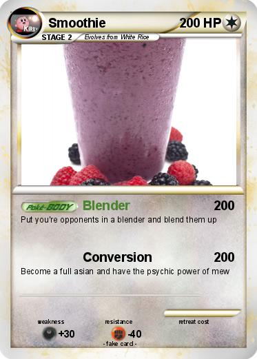 Pokemon Smoothie