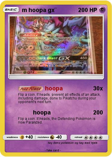 Pokemon m hoopa gx¨