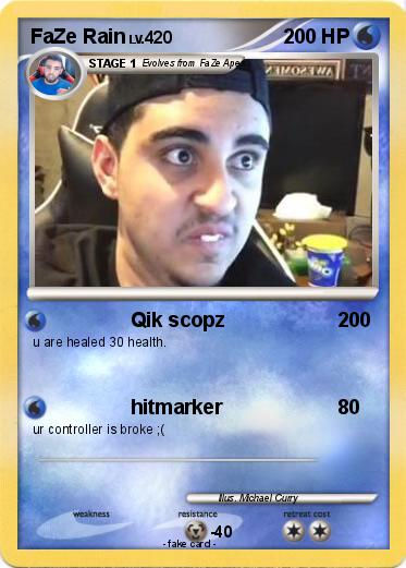 Pokemon FaZe Rain