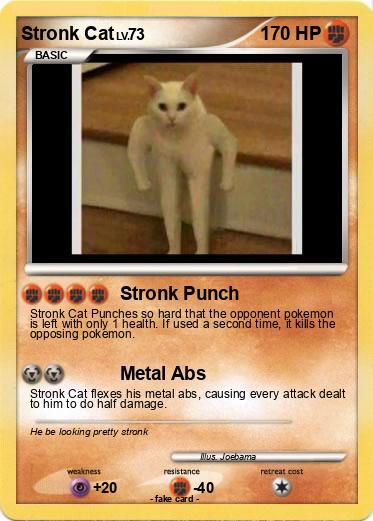 Pokemon Stronk Cat