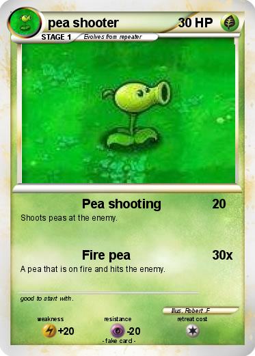 Pokemon pea shooter