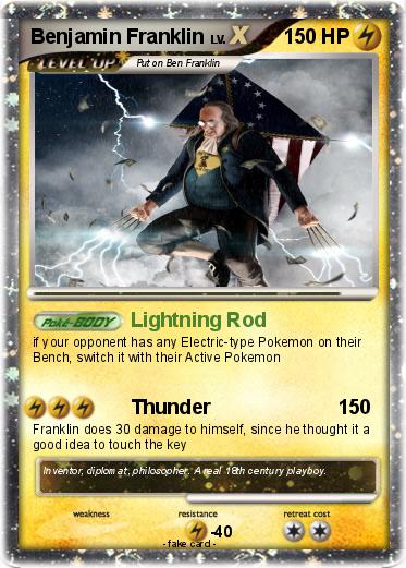 Pokemon Benjamin Franklin