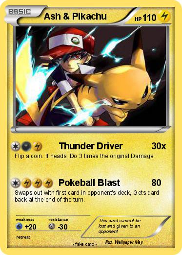 Pokemon Ash & Pikachu