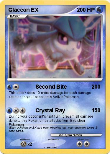 Pokemon Glaceon EX