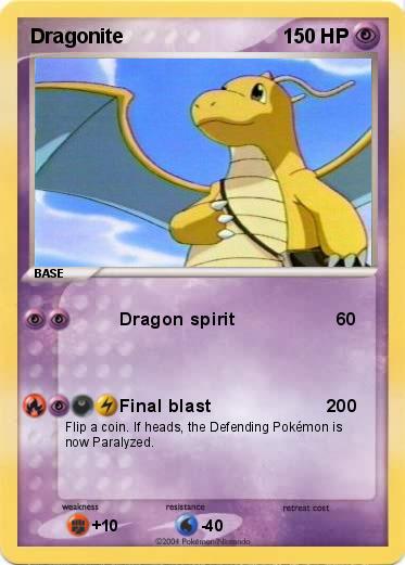 Pokemon Dragonite