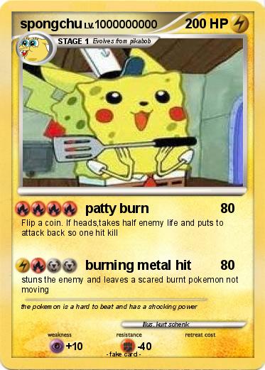 Pokemon spongchu