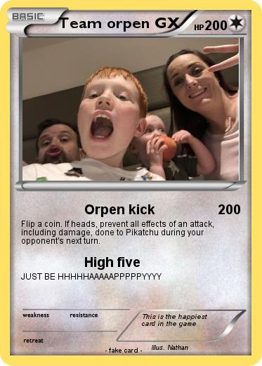 Pokemon Team orpen GX