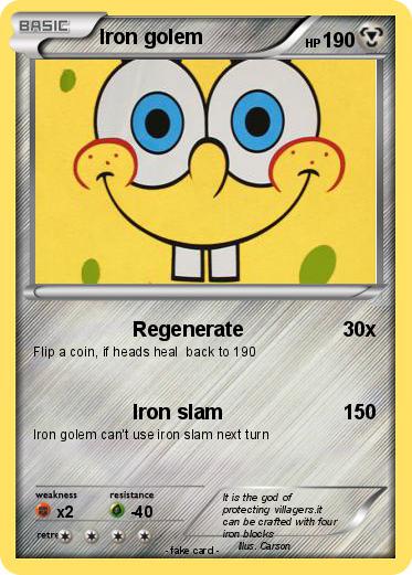 Pokemon Iron golem