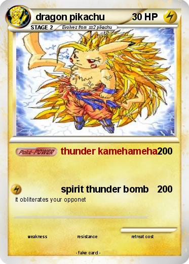 Pokemon dragon pikachu