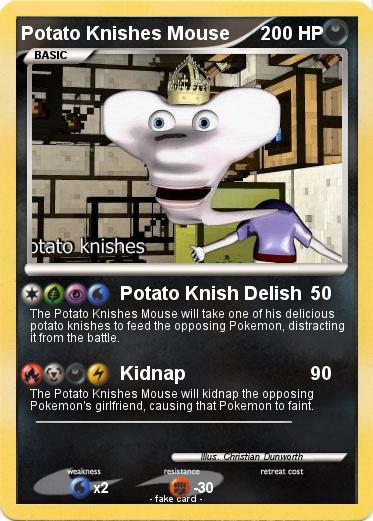 Pokemon Potato Knishes Mouse