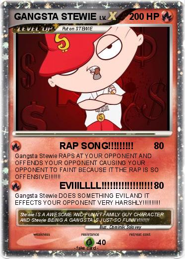 Pokemon GANGSTA STEWIE