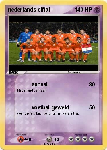Pokemon nederlands elftal