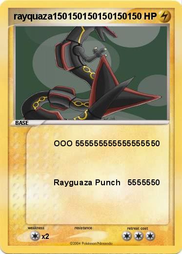 Pokemon rayquaza150150150150150