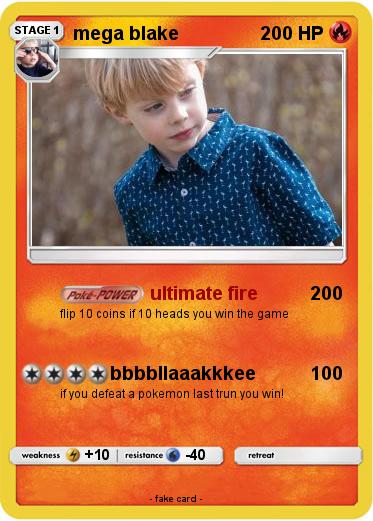 Pokemon mega blake