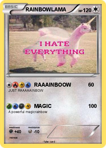 Pokemon RAINBOWLAMA