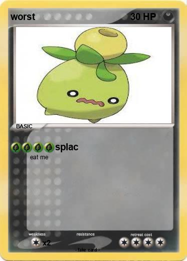 Pokemon worst