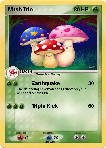 Pokemon Mush Trio