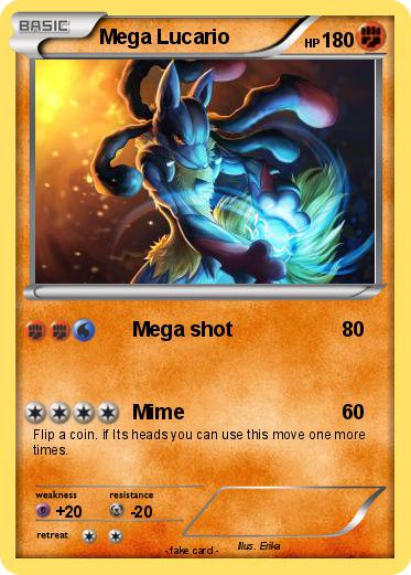 Pokemon Mega Lucario
