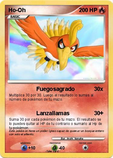 Pokemon Ho-Oh