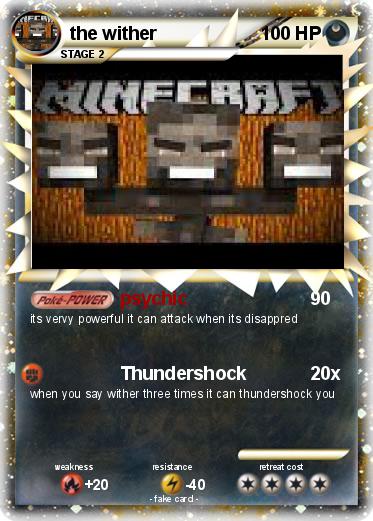 Pokemon the wither