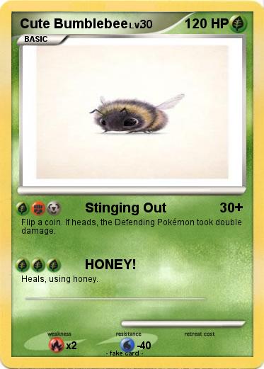 Pokemon Cute Bumblebee