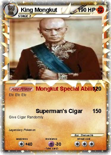 Pokemon King Mongkut