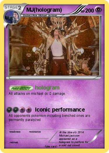 Pokemon MJ(hologram)