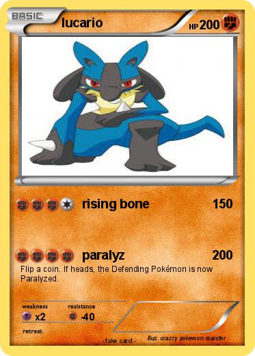 Pokemon lucario