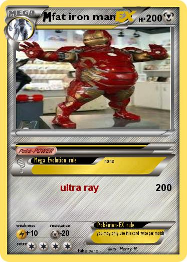 Pokemon fat iron man