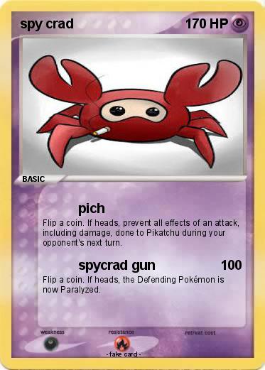 Pokemon spy crad