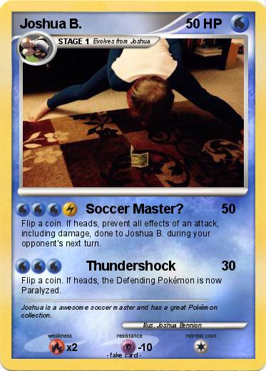 Pokemon Joshua B.