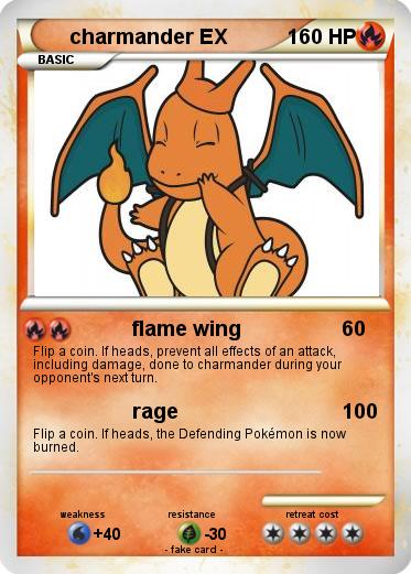 Pokemon charmander EX