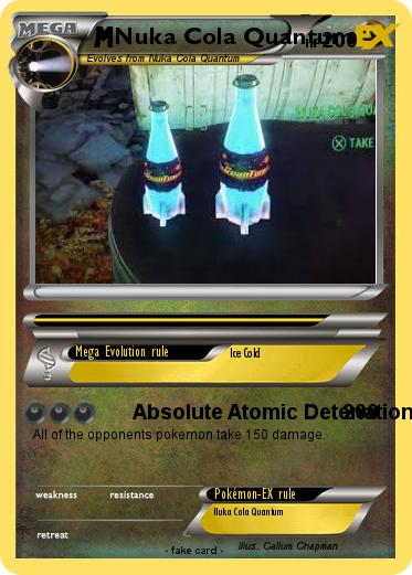Pokemon Nuka Cola Quantum
