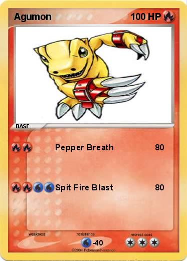 Pokemon Agumon