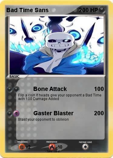 Pokemon Bad Time Sans