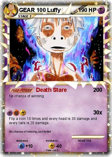 Pokemon GEAR 100 Luffy