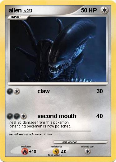 Pokemon alien