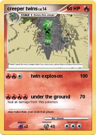 Pokemon creeper twins