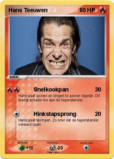 Pokemon Hans Teeuwen