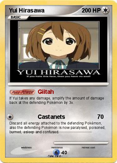 Pokemon Yui Hirasawa