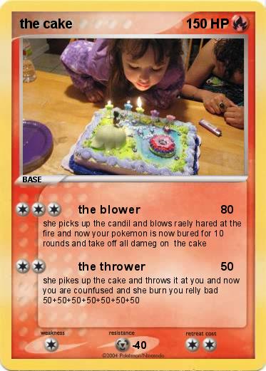 Pokemon the cake