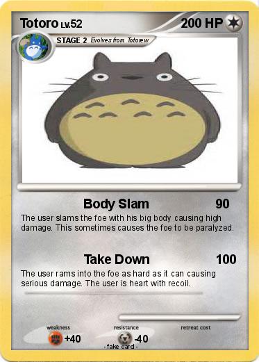 Pokemon Totoro
