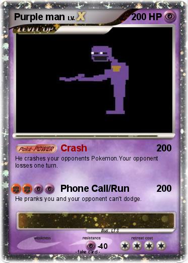 Pokemon Purple man