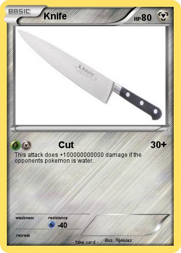 Pokemon Knife