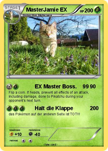 Pokemon MasterJamie EX